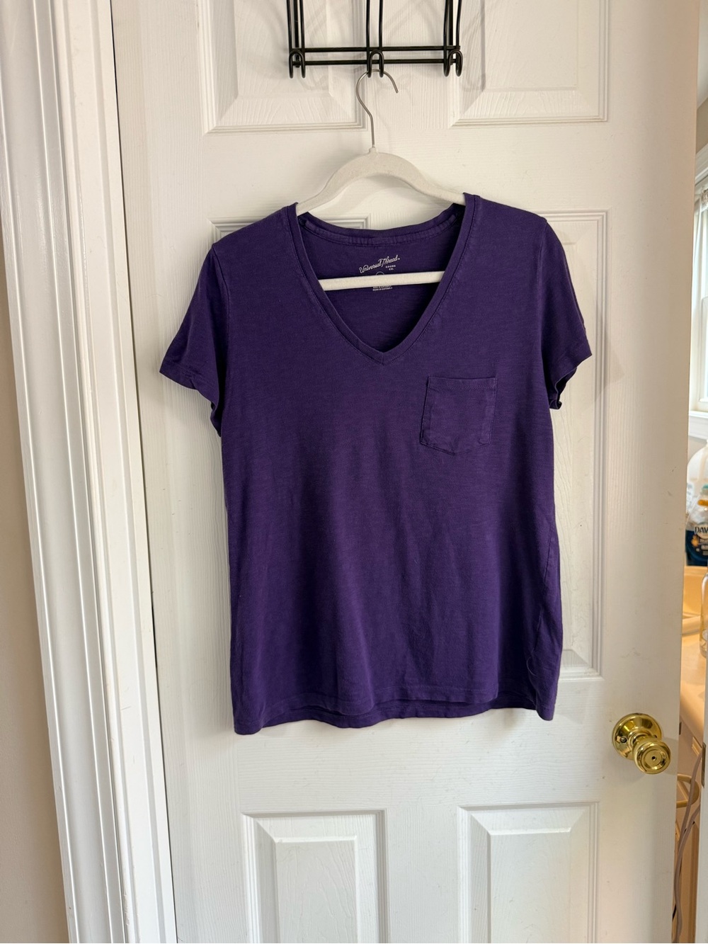 3 for 1 Everyday V-Neck Tees- Purple / Fuchsia - Picture 6 of 13